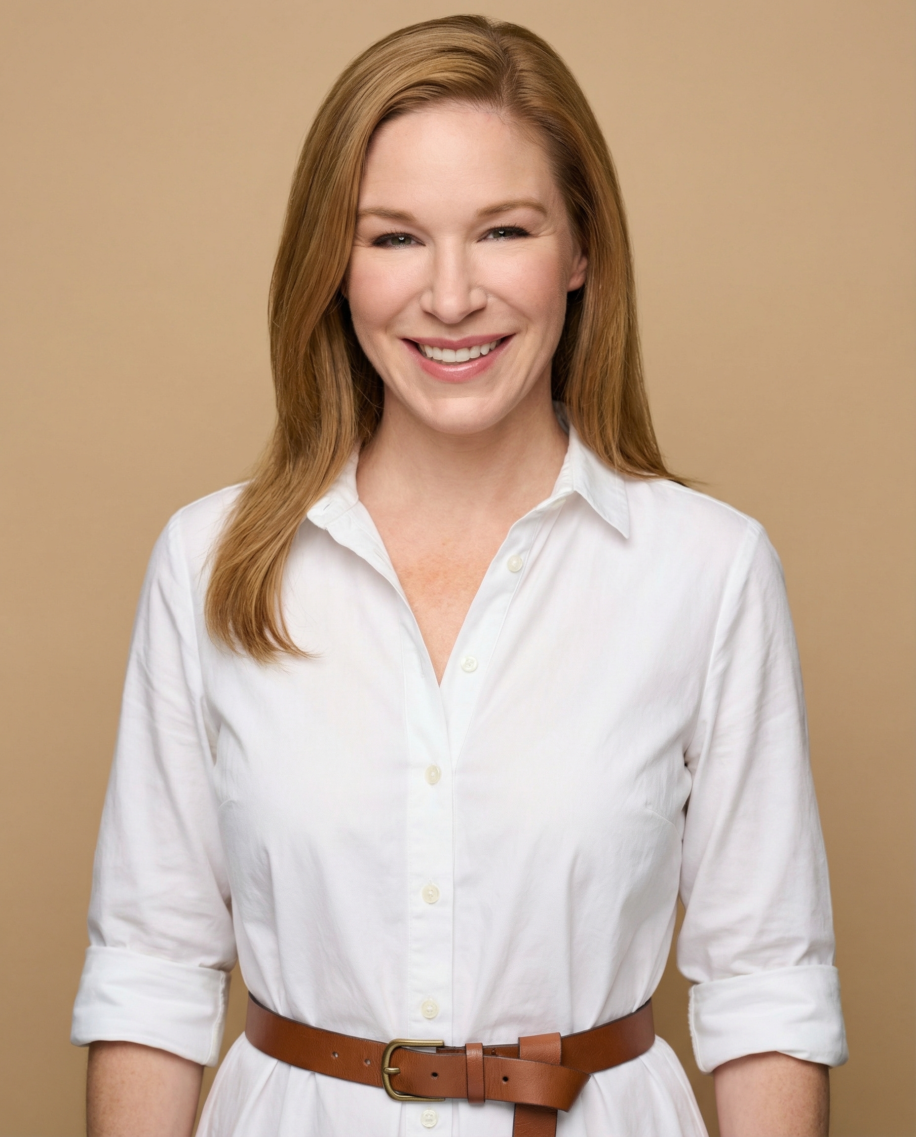 A headshot of Brie-Anne Roberts, founder of Maha Evolution